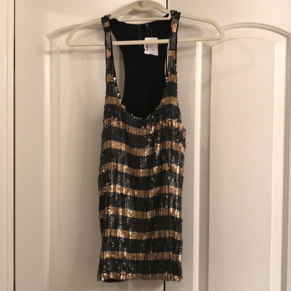 Joe’s Brand Sequin Tank Style Top - Picture 1 of 2